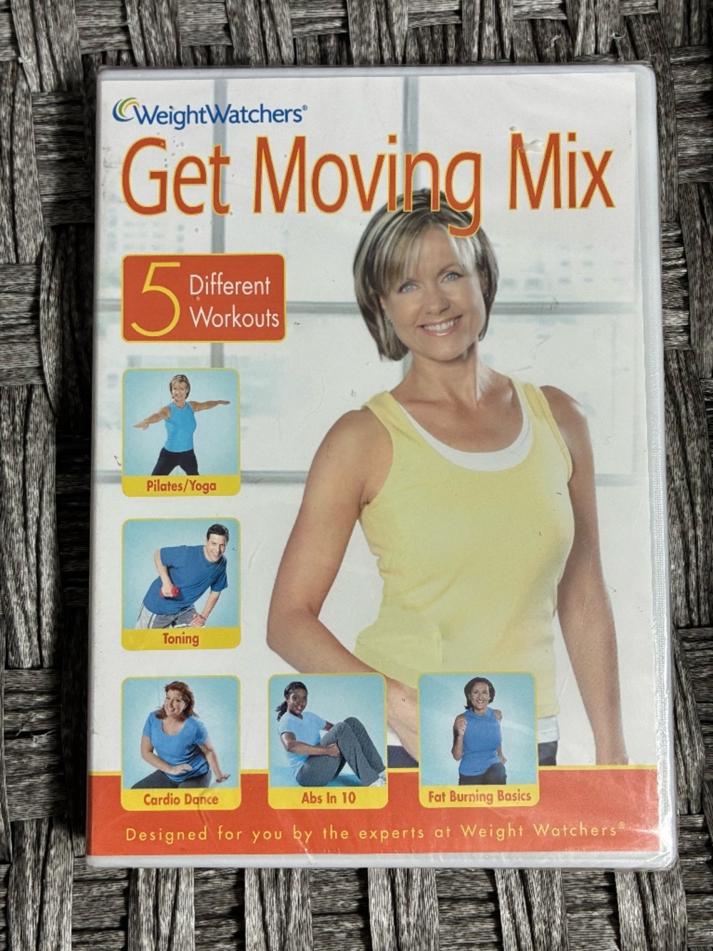 WEIGHT WATCHERS GET MOVING MIX 5 DIFFERENT WORKOUTS DVD - SEALED